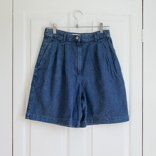 Vintage High-rise Denim Shorts, Size 10