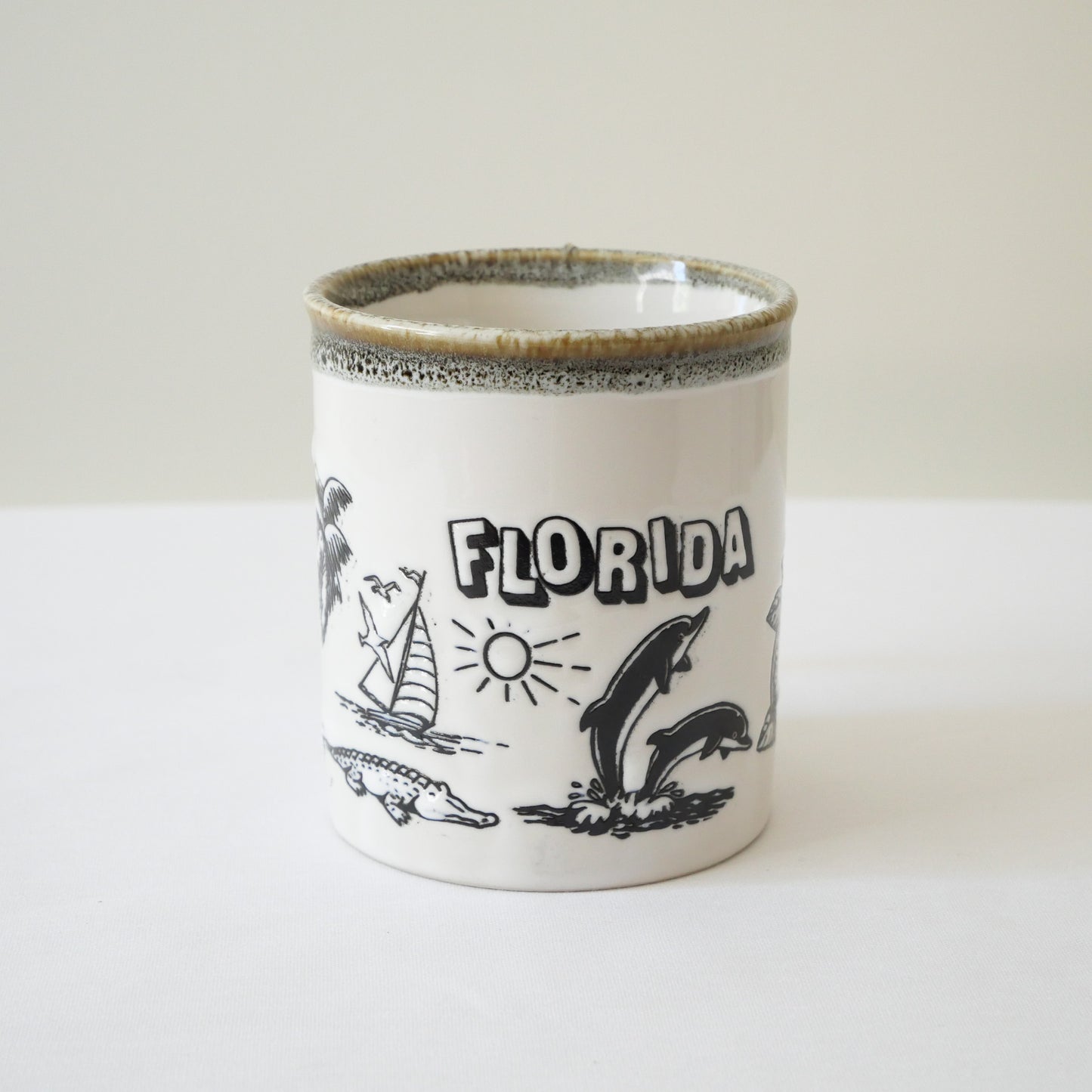 Vintage Mid-century Florida Mug