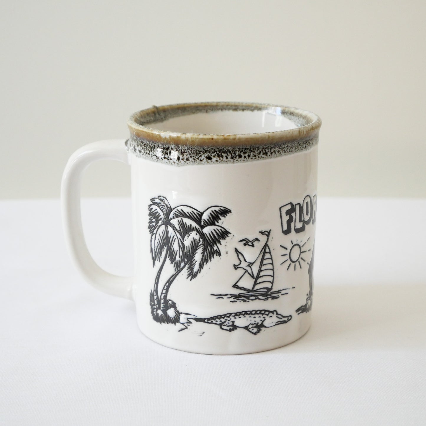 Vintage Mid-century Florida Mug