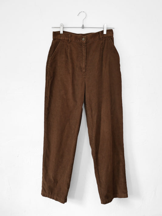 Vintage LL Bean Brown Cords, Size 6 / 8