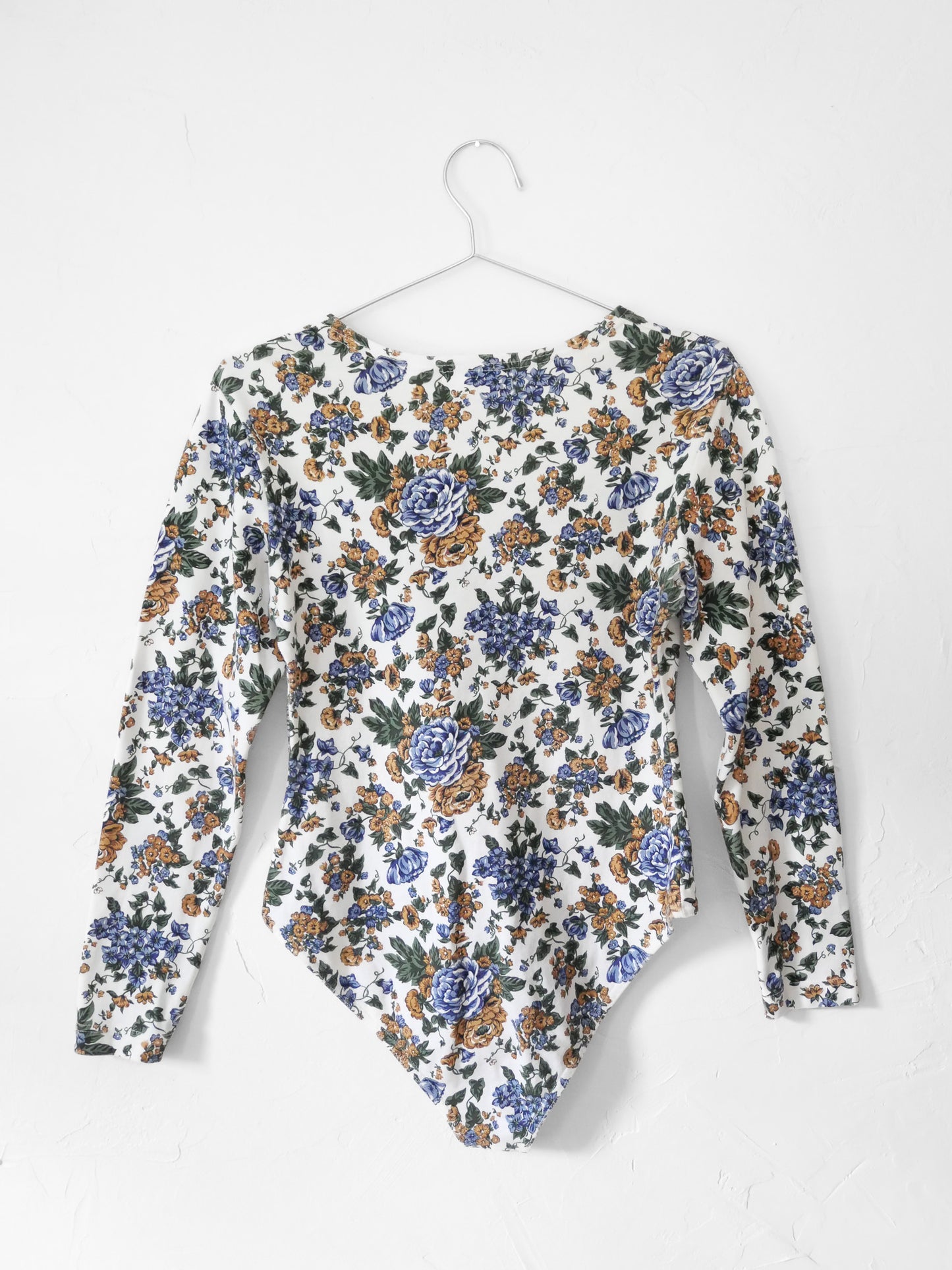 Vintage Floral Bodysuit, Size S / M