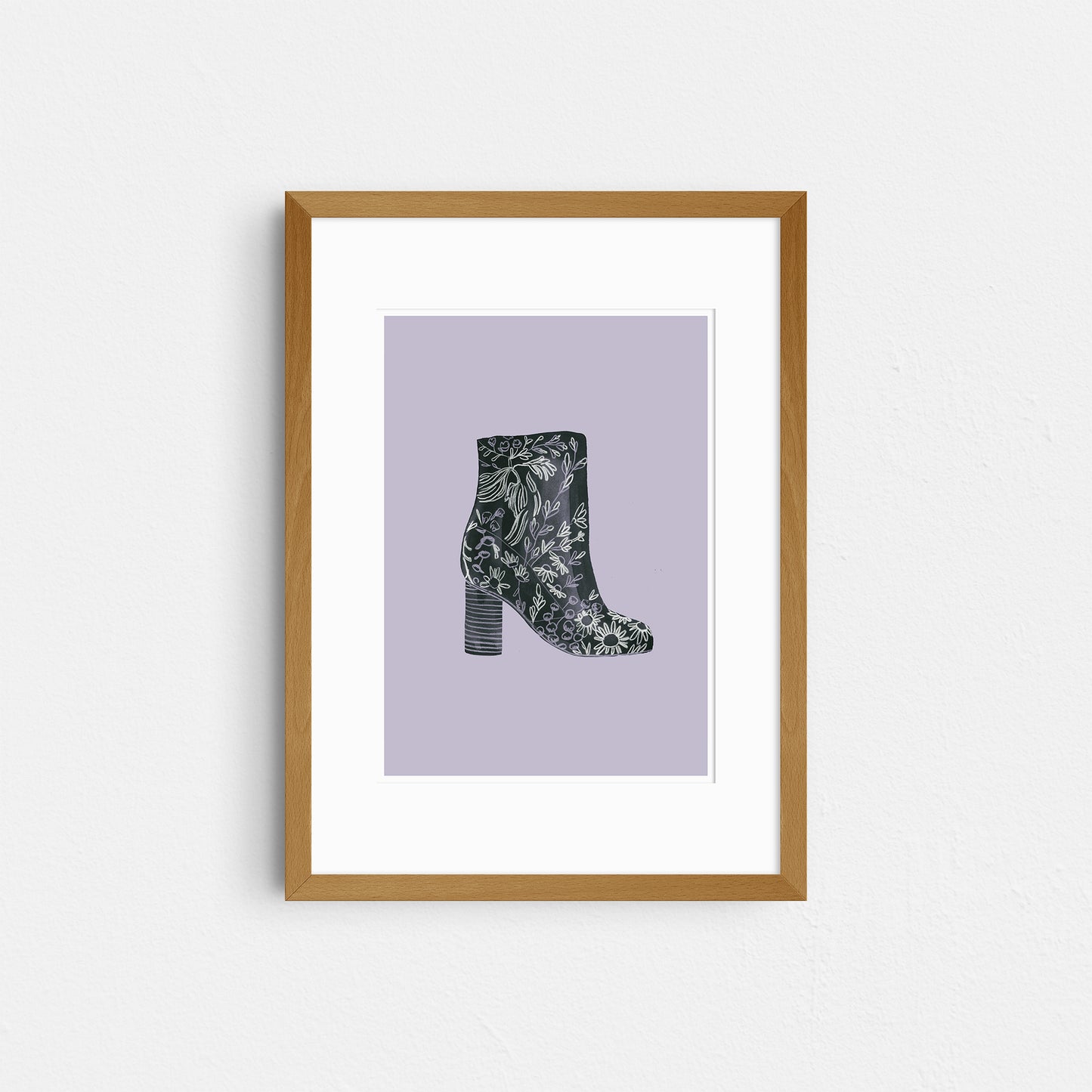 5 x 7 Boot Art Print