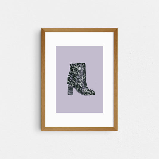 5 x 7 Boot Art Print