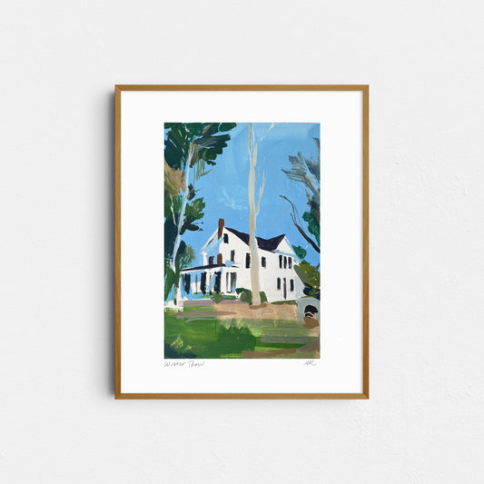 8 x 10 Winter Thaw Art Print