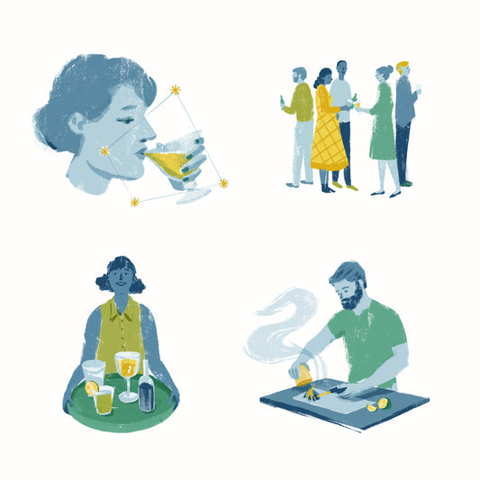 Cocktail Spot Illustrations