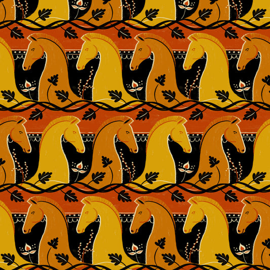 Greek Horses Print