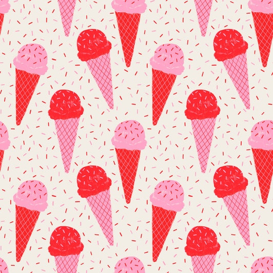 Ice Cream Cones Print