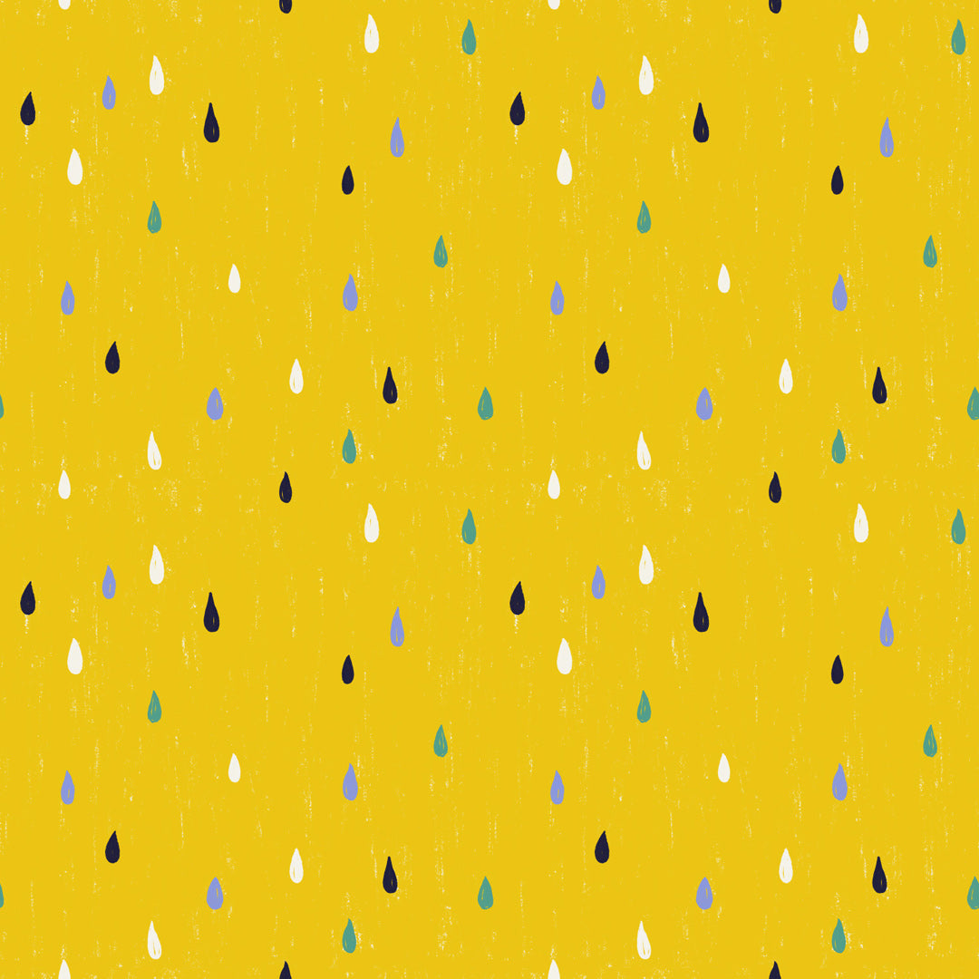 Happy Raindrop Print