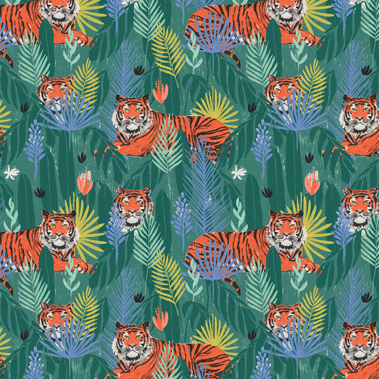 Jungle Tigers Print