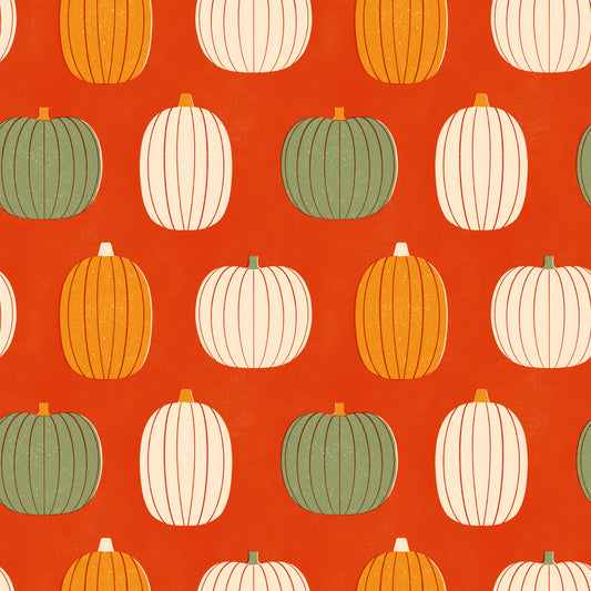 Pumpkin Print - Orange