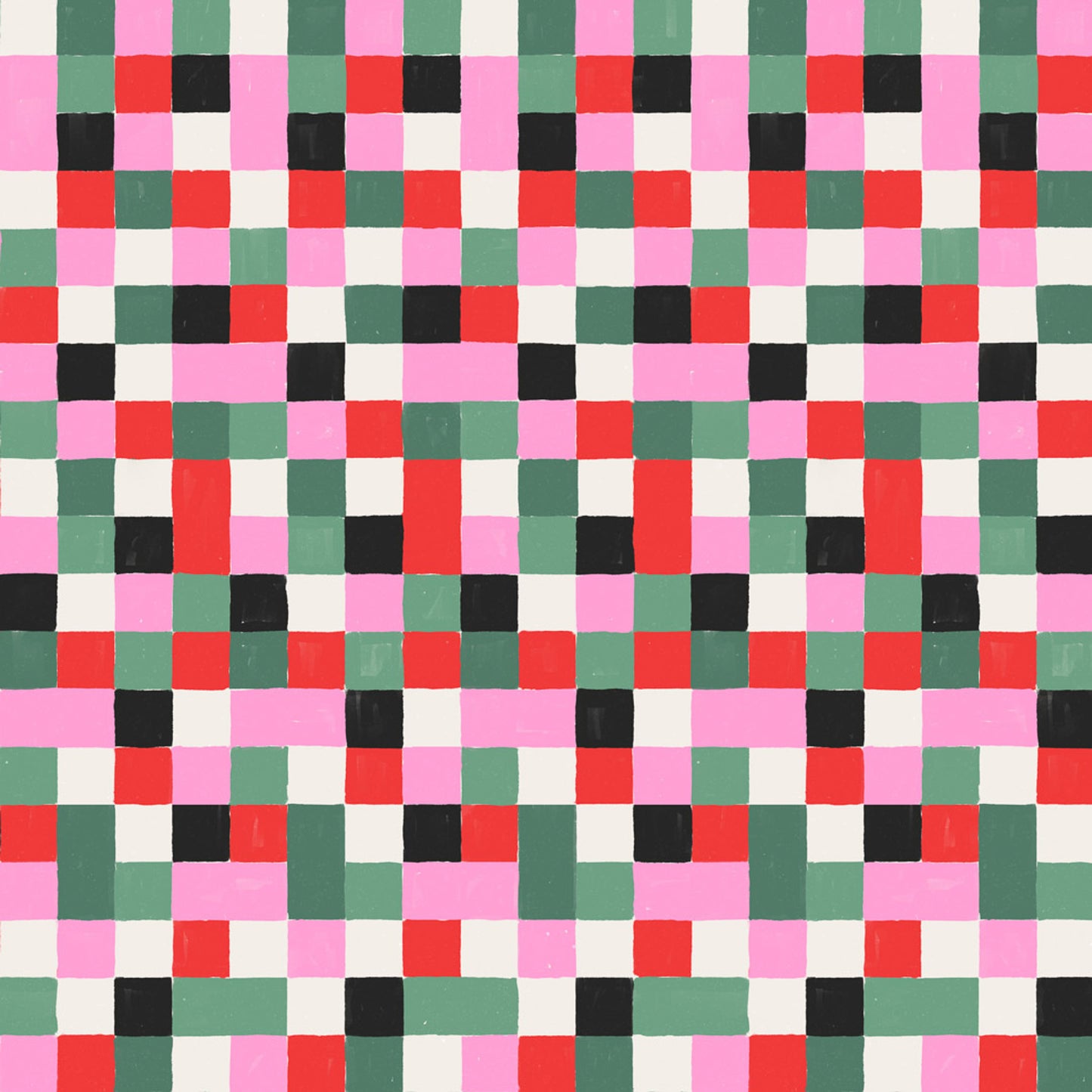 Holiday Squares Print