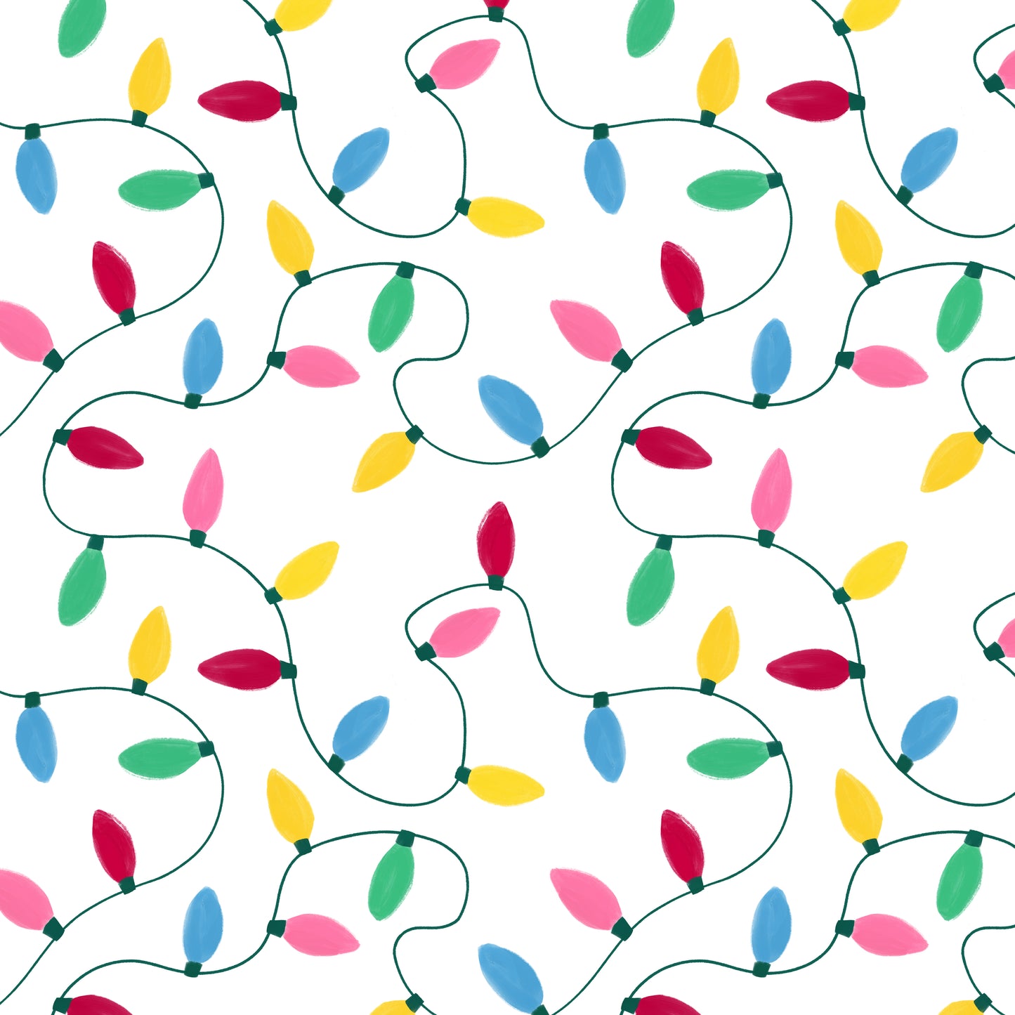 Vintage String Light Pattern