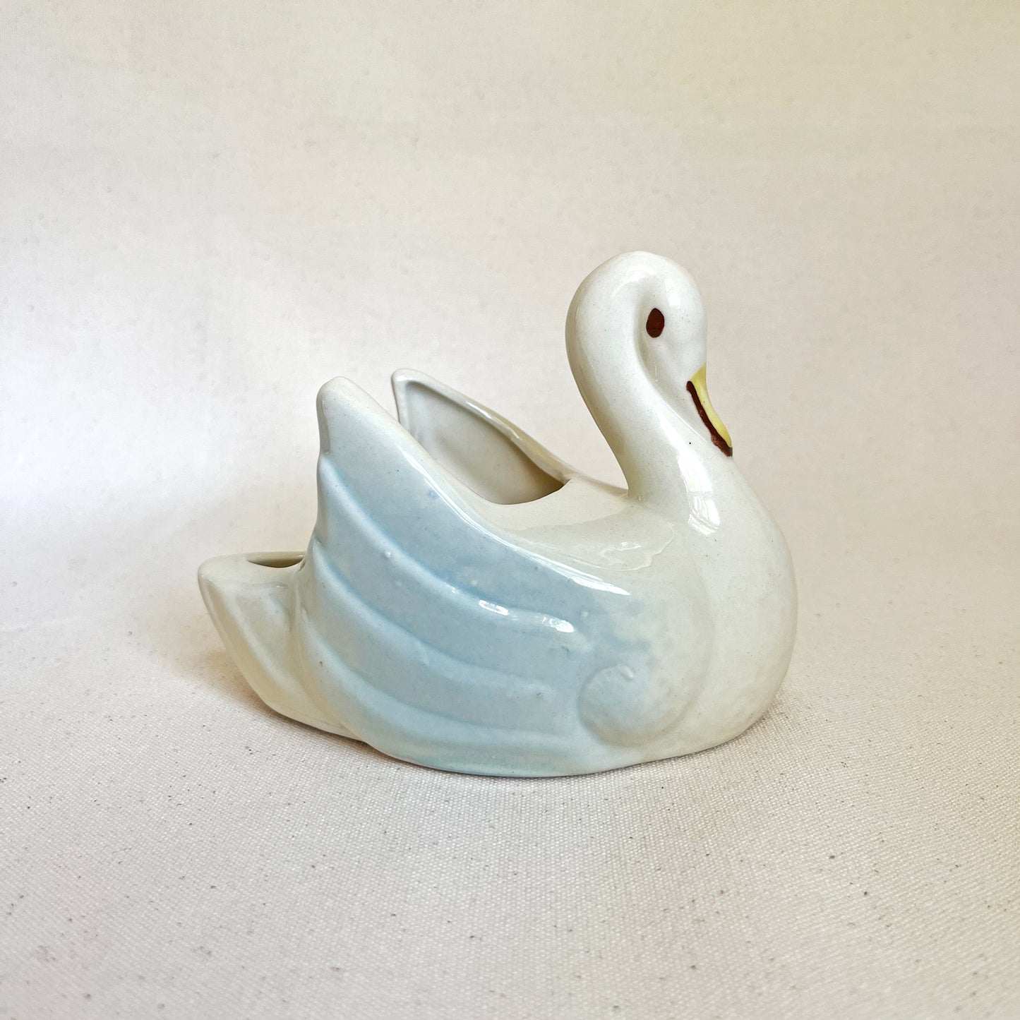 Vintage Swan Planter